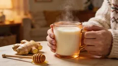 Ingwer mit Milch gegen Erkältungen: ein Getränk, das wirklich hilft, den Hals zu wärmen