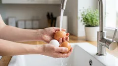 Waschen Sie Eier vor dem Einlagern im Kühlschrank? Es gibt einen Grund, warum Sie das besser nicht tun sollten.